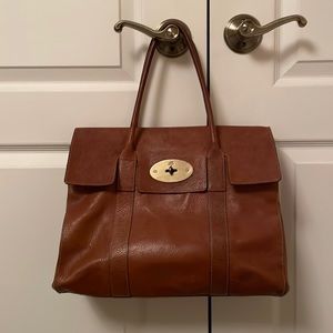 Mulberry Bayswater Leather Handbag